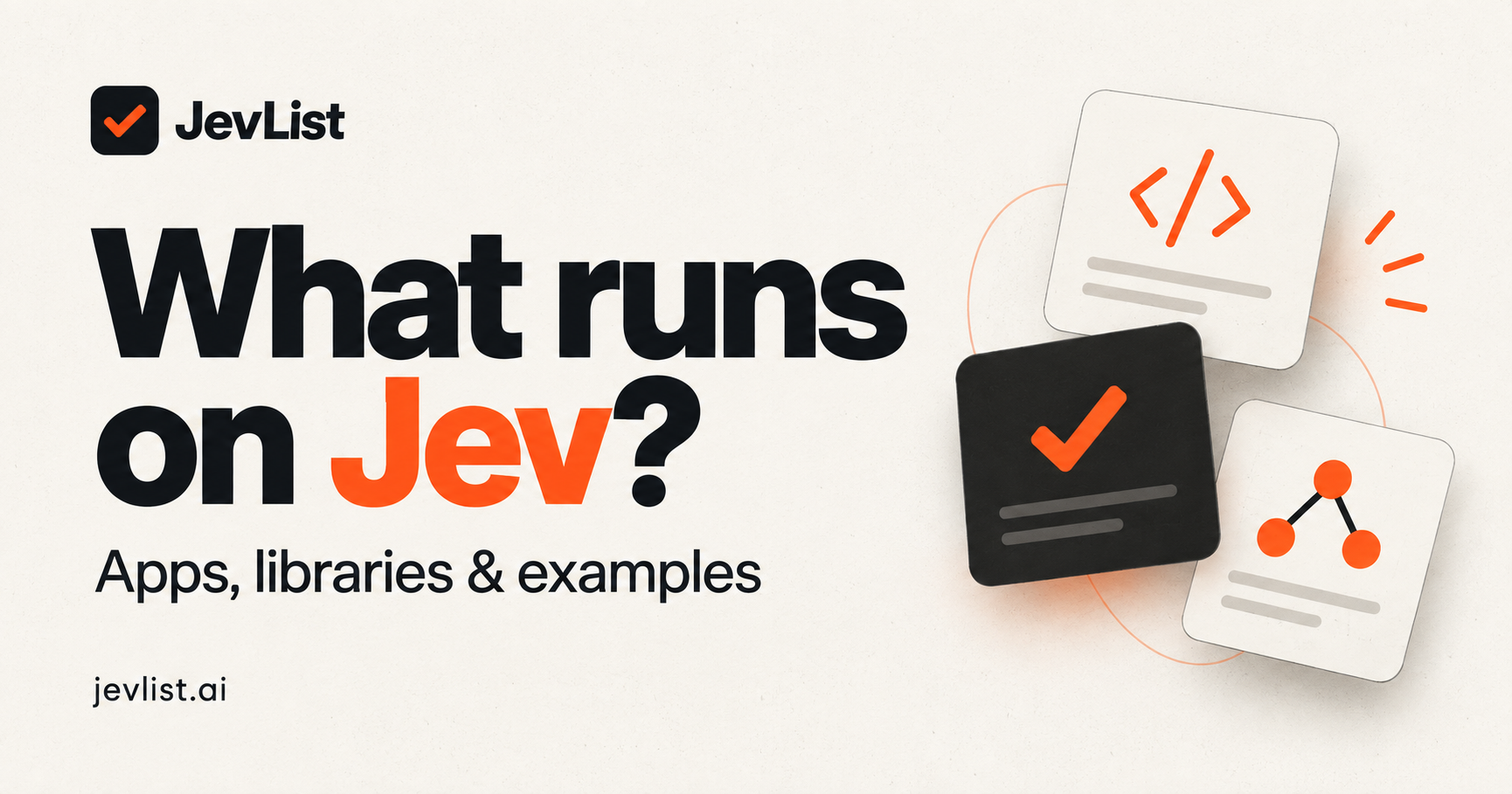 SemIf — Jev Project Guide · JevList